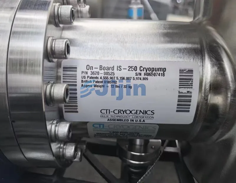Used CTI ON-BOARD IS-250 Cryopump, PN: 3620-00525