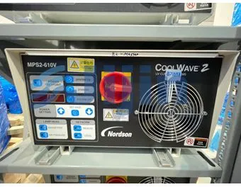 Used Nordson MPS2-610V CoolWave2 UV CURING SYSTEMS