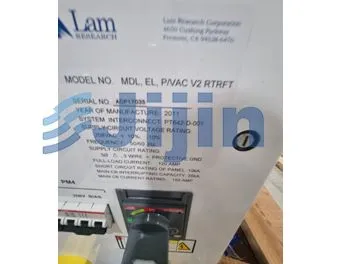 Used Lam Research MDL,EL,P/VAC V2 PTRFT